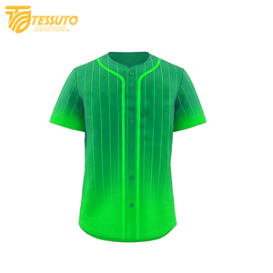 Venta caliente Vintage mejor ropa deportiva poliéster al aire libre béisbol Jersey con diseño cosido - Product Image 2