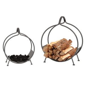 Modern Luxury Metal Log <b>Firewood</b> <b>Storage</b> Rack Stand Holder Home and Garden <b>Storage</b> <b>Indoor</b> and Outdoor Fireplace Accessories - Product Image 6