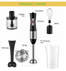 Appareils de Cuisine Ustensiles Mixeur Plongeant Professionnel <span class=keywords><strong>Blender</strong></span> à Main Immersion <span class=keywords><strong>Blender</strong></span> Bon Ensemble <span class=keywords><strong>3</strong></span> en 1 - Product Image 4