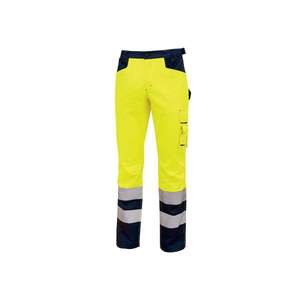 U-POWER Vêtements de Sécurité Réfléchissants Balise Jaune Fluo Pantalon - Product Image 1