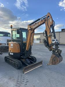 Miniexcavadora CASE CX26C USADA de 2022, Excavadora Hidráulica Compacta con Orugas y Cucharón para Construcción y Trabajos Agrícolas - Product Image 1
