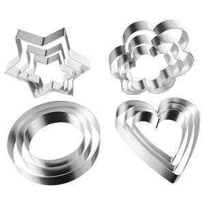 Cortador de galletas de metal duradero, útil para dar forma a la masa con precisión para obtener resultados de panadería profesionales. - Product Image 3