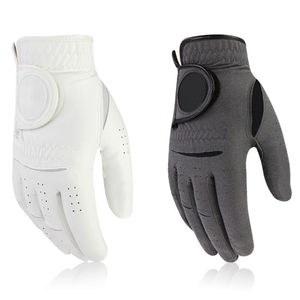 Guantes de Golf para Hombre de Piel de Cabretta de Alta Calidad, Personalizados, para Mano Izquierda, con Correa de Muñeca Ajustable, Impermeables, con Empaque Personalizado - Product Image 1