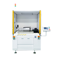 Machine de découpe CNC au laser CO2 avancée pour le cristal/le verre/l'aluminium/le cuir/l'acrylique, découpe lisse sans bavures, AI/DWG/BMP