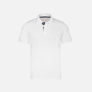 Polo de Golf con logotipo personalizado para hombre, 100% algodón, manga corta, Color sólido, hecho de poliéster de punto, uniforme de diseño - Product Image 2