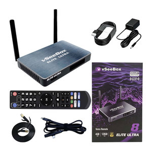 VseeBox Elite Ultra Quad Core <b>Android</b> 12.0 TV <b>Box</b> 4G 128G H618 6K UHD 1000M LAN BT5.0 Voice Remote US Market Digital Receiver - Product Image 1