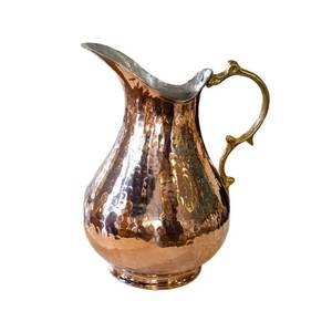 Antique Copper Drink Ware Water Jug and 100% Natural Pure Copper Water <b>Pitcher</b> for Wedding and Restaurant Supplies - Product Image 4