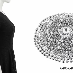 Round Loose Glass Rhinestones Premium <b>Crystal</b> Material High Shine Faceted Design For DIY Clothing Shoes Bags <b>Accessories</b> Bulk - Product Image 3