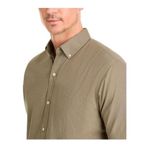 เสื้อเชิ้ตแขนสั้นผู้ชายหรูหราสีทึบผ้าทอลายทแยงป้องกันรอยยับขายดีที่สุดในบังกลาเทศ - Product Image 3