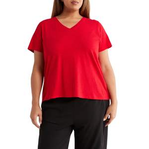 T-shirts grande taille pour femmes t-shirt grande taille pour femmes streetwear décontracté sports graphiques surdimensionnés de haute qualité approvisionnement en vrac USA - Product Image 1