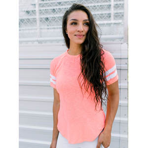 Vêtements pour femmes, haut à manches courtes, imprimé cils, décontracté, prix d'usine - Product Image 4