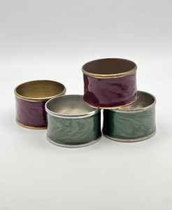 Rondelles de serviette en rotin élégant Décor de table en osier pour table à manger - Product Image 2