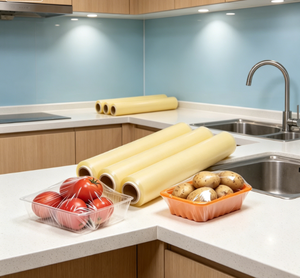 Fresh Keeping Cling Film <strong>Roll</strong>, Food Grade Plastic Wrap for <strong>Fridge</strong> Storage and Leftover Protection - Product Image 5