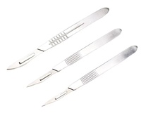Nuevo mango profesional duradero para bisturí de uñas, soporte de hoja recta de acero inoxidable con excelente agarre para uñas encarnadas, belleza.