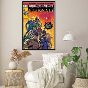 <b>Marvel</b> Comic Eternals Poster Digital <b>Printing</b> Immortals Walking the Earth Hanging Style for Decorative Usage - Product Image 2