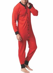 Breathable OEM Custom Embroidered Fleece Adult <b>Onesie</b> <b>Pajamas</b> with Custom Green Color and Custom Logo - Product Image 4