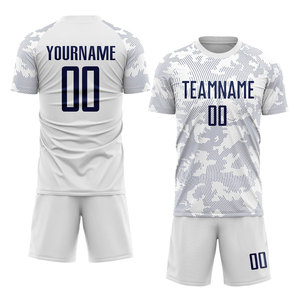 Camisetas de fútbol hechas a medida para hombre, uniforme transpirable de secado rápido con estampado, equipo de fútbol, camiseta de fútbol de malla específica - Product Image 1
