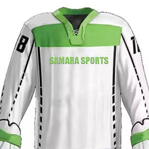 Ropa para adultos, uniforme de hockey sobre hielo, tamaño de manga completa, ropa de equipo, uniforme de hockey sobre hielo en stock, uniforme de equipo - Product Image 5