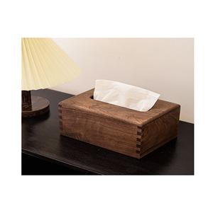 Rectangle nouveau design boîte à mouchoirs en bois chambre d'hôtel restaurant vaisselle boîte à mouchoirs en bois à un prix abordable - Product Image 1