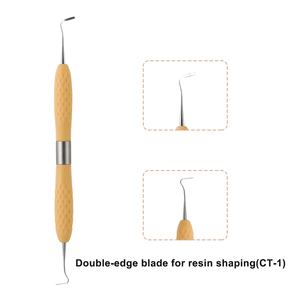 Professional Manufacturing High Quality Stainless Steel Custom Made Dental Silicone <b>Tooth</b> Filling Instruments for Sale - Product Image 4