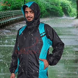 Personalizado al aire libre Eva impermeable para adultos escalada con capucha cremallera lluvia chaqueta con capucha pesca con mosca chaleco salvavidas - Product Image 6