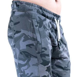 การออกแบบที่พิมพ์สายรัด jogger ผ้าฝ้ายที่ขายดีที่สุดโลโก้ที่กําหนดเองพิมพ์กางเกงวอร์ม Joggers ขนแกะผ้าฝ้าย 100% - Product Image 5