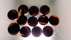 ปุ่มว่างรูปเขาควายสำหรับอุตสาหกรรมกระดุมสีดำรูปควายเทคนิคดิบ - Product Image 3