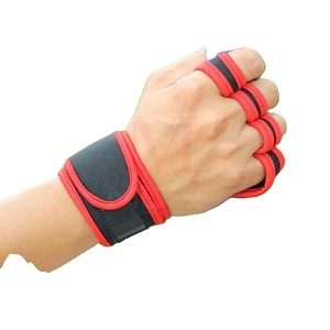 ถุงมือฝึกออกกำลังกายถุงมือยกน้ำหนักแบบไม่มีนิ้วถุงมือเล่นฟิตเนสถุงมือชกมวยถุงมือยกน้ำหนักถุงมือออกกำลังกายป้องกันลื่น - Product Image 4