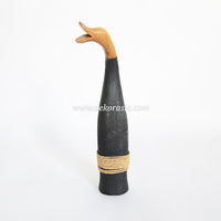 Statue d'animal en bois Art Déco faite à la main, personnalisable, décoration pour la maison, mariages, remises de diplômes, anniversaires, cadeaux uniques