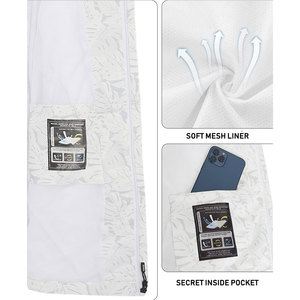 Chaqueta cortavientos de invierno de manga larga para hombre más vendida, diseño OEM personalizado con tela de lona de estilo callejero - Product Image 4