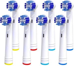 Eco-Conscious Bio-Bristle Replacement Round <b>Heads</b> Generic for Oral Bs Electric <b>Toothbrush</b> Refills Wholesale OEM - Product Image 3