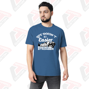 Camiseta cómoda ultrasuave esencial para hombre para el verano, apliques ecológicos, decoración, tela vaquera Batik de pana, opciones - Product Image 4