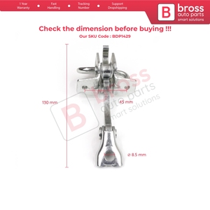 ชุดสายรัดจำกัดการเปิดประตูหน้า BDP1429 สำหรับ Fox 5Z1 5Z3 5Z4 ปี 2003-2015 รุ่น 3/5 ประตู แฮทช์แบค 5Z3837249 - Product Image 5