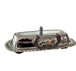 Ustensiles de cuisine essentiels Beurrier moderne en acier inoxydable Poli Réfrigérateur et comptoir Vaisselle et assiettes - Product Image 2