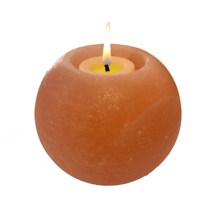 Himalayan Pink Salt Feng Shui Carved round Shape Candle Holders for Home Decoration and <b>Love</b> Style - Product Image 4