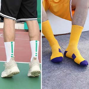 Calcetines deportivos para hombre y mujer, mezcla de algodón, antibacterianos, de secado rápido, suaves, transpirables, cómodos, informales, elegantes, para exteriores - Product Image 5