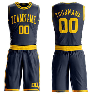 Camiseta de baloncesto Reversible de poliéster 100% para hombre, conjunto de uniforme de entrenamiento transpirable personalizado personalizable, estampado de talla grande - Product Image 6