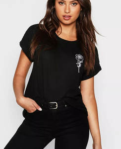 T-shirt de sport en denim de bambou respirant OEM, impression personnalisée, course à pied, fitness, gym, t-shirt blanc pour femmes - Product Image 3