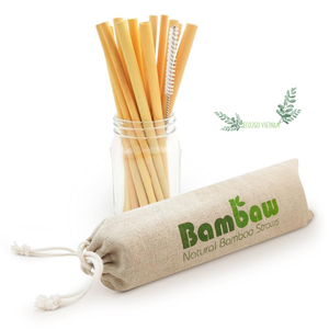 Pajitas de bambú vietnamitas al por mayor: sostenibles y ecológicas/Pajita y limpiador de bambú con bajo MOQ y el mejor precio - Product Image 1