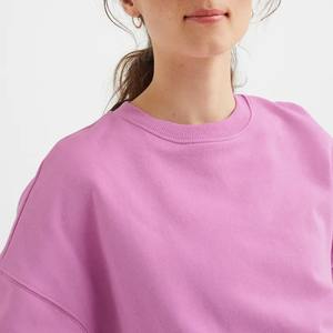 Sweat-shirt oversize tendance pour femmes, vente en gros personnalisée, haut décontracté à col rond, streetwear pour femmes - Product Image 1