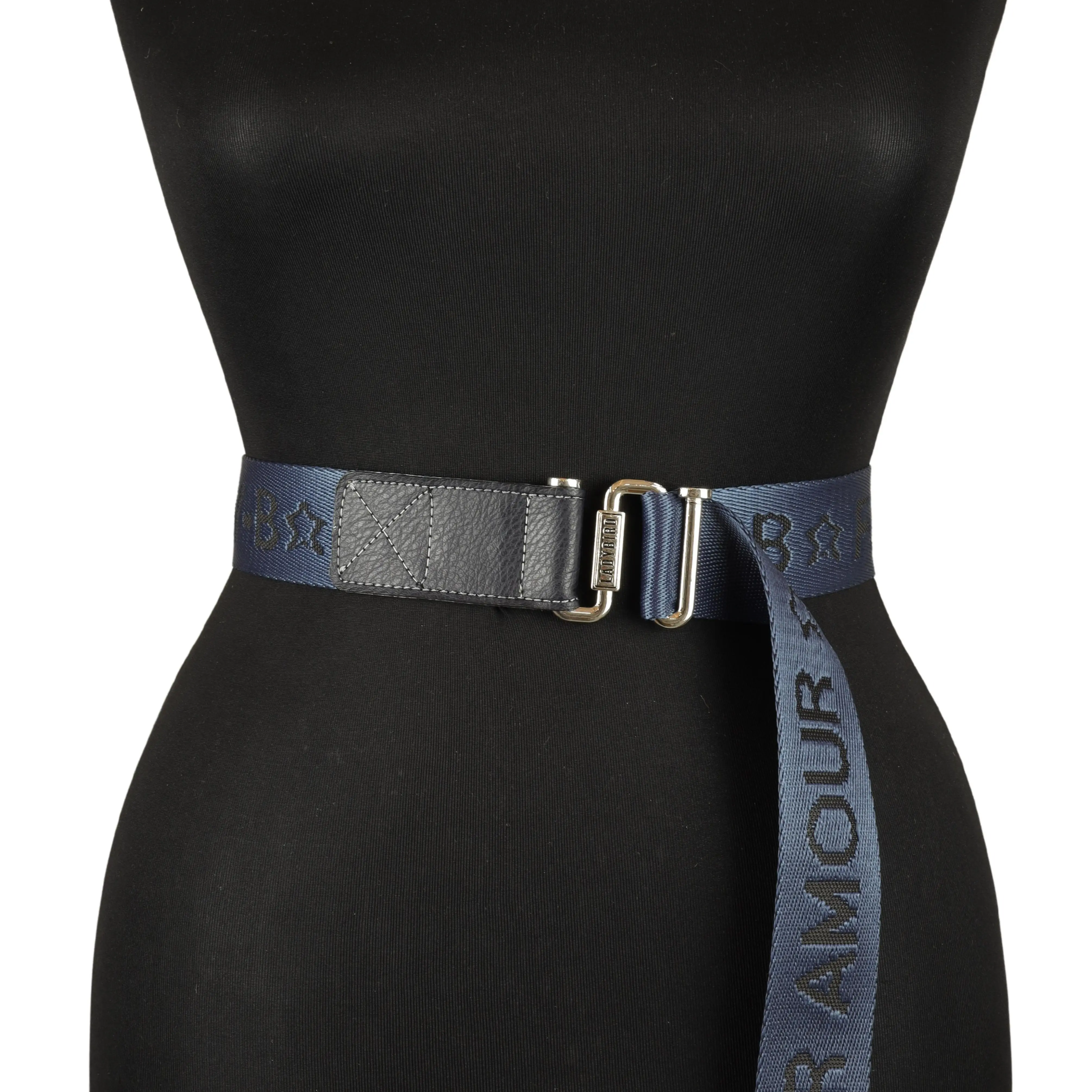 Custom Elastic Fabric Belts for Women and Men with Custom Belt Buckle
