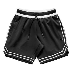Vente en gros de shorts de basket-ball classiques en maille de polyester pour hommes avec poches zippées shorts de basket-ball pour hommes - Product Image 3