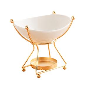 Dernière Branche de Fleur en Acier Inoxydable Brillant en Laiton Doré Mubarak et Brûleur - Product Image 6