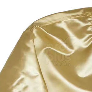 Veste en satin pour homme, légère et élégante, col montant, logo sur le devant, écologique, respirante, lisse, brillante, confortable pour un usage quotidien - Product Image 5