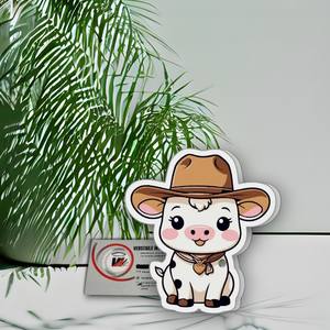 Paleta de Pestañas Magnética Acrílica con Diseño de Vaca con Sombrero, Corazón, Flor y Mariposa, para Extensiones de Pestañas, en Oferta - Product Image 3