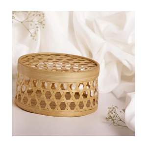 WELCOME NEW YEAR BAMBOO <b>GIFT</b> <b>BASKET</b> 2025 TET HOLIDAY BAMBOO <b>GIFT</b> CONTAINER FACTORY DIRECT PRICE FREE SAMPLE - Product Image 6