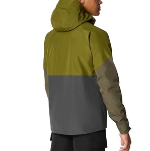 2025 coupe-vent à capuche léger respirant personnalisé en gros Anorak veste pour homme fermeture éclair complète grande taille - Product Image 4