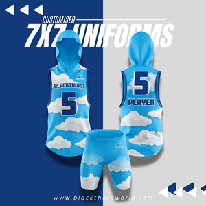 Uniformes de Fútbol Americano Sublimados Personalizados Hechos en Fábrica, Conjuntos de Sudadera con Capucha/Uniforme de Flag Football, Spandex/Poliéster de Secado Rápido - Product Image 2