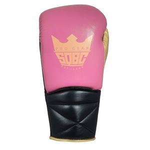Gants de boxe professionnels d'entraînement de combat en gros avec conception personnalisée en cuir de vachette original accepter Logo OEM privé - Product Image 5