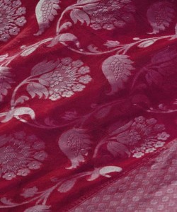 DISEÑADOR SOFT LICHI SEDA JACQUARD TRABAJO SAREE CON BLUSA SIN COSTAR DESPIECE FIESTA PRECIO AL POR MAYOR ROSA PRENDA ÉTNICA - Product Image 5